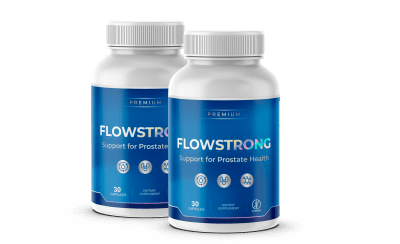FlowStrong Daily Bio-Vascular Support and Systemic Circulation Supplement Bottle